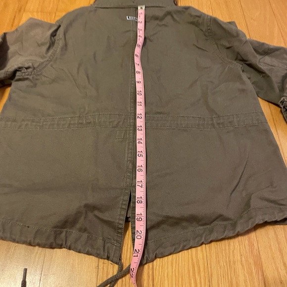 Roxy Green Cropped Utility Jacket - Picture 10 of 16